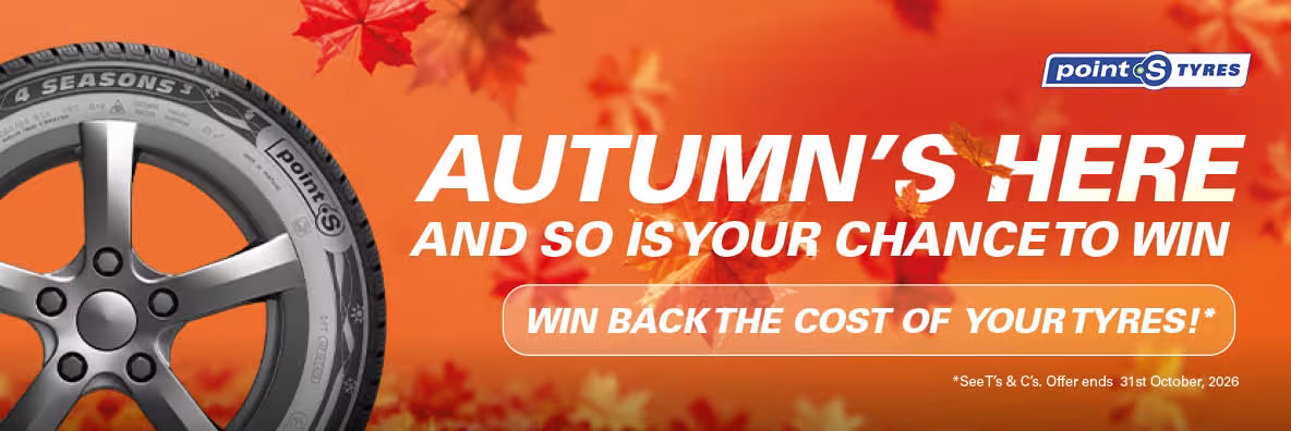 Win the cost of your Point S Tyres back