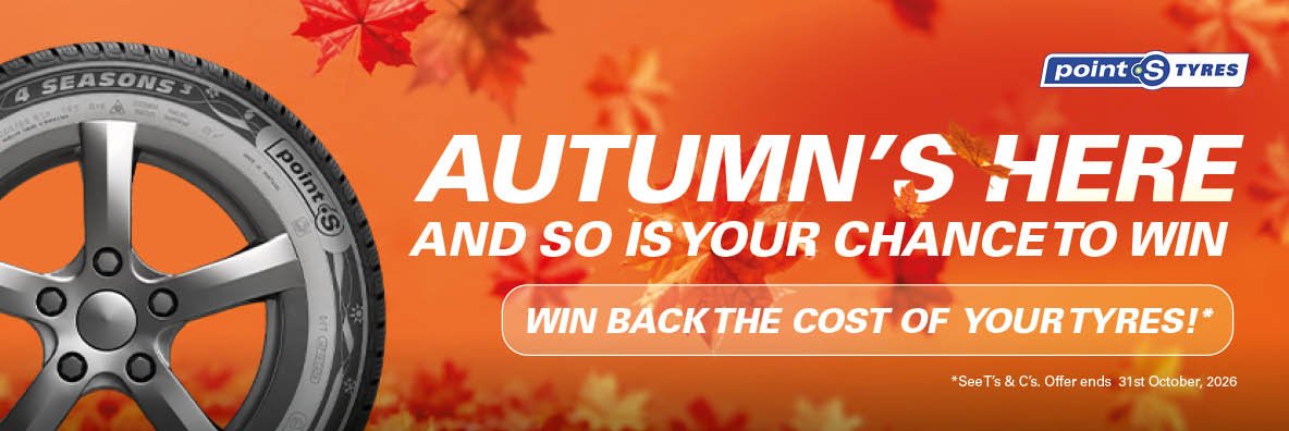 Win the cost of your Point S Tyres back